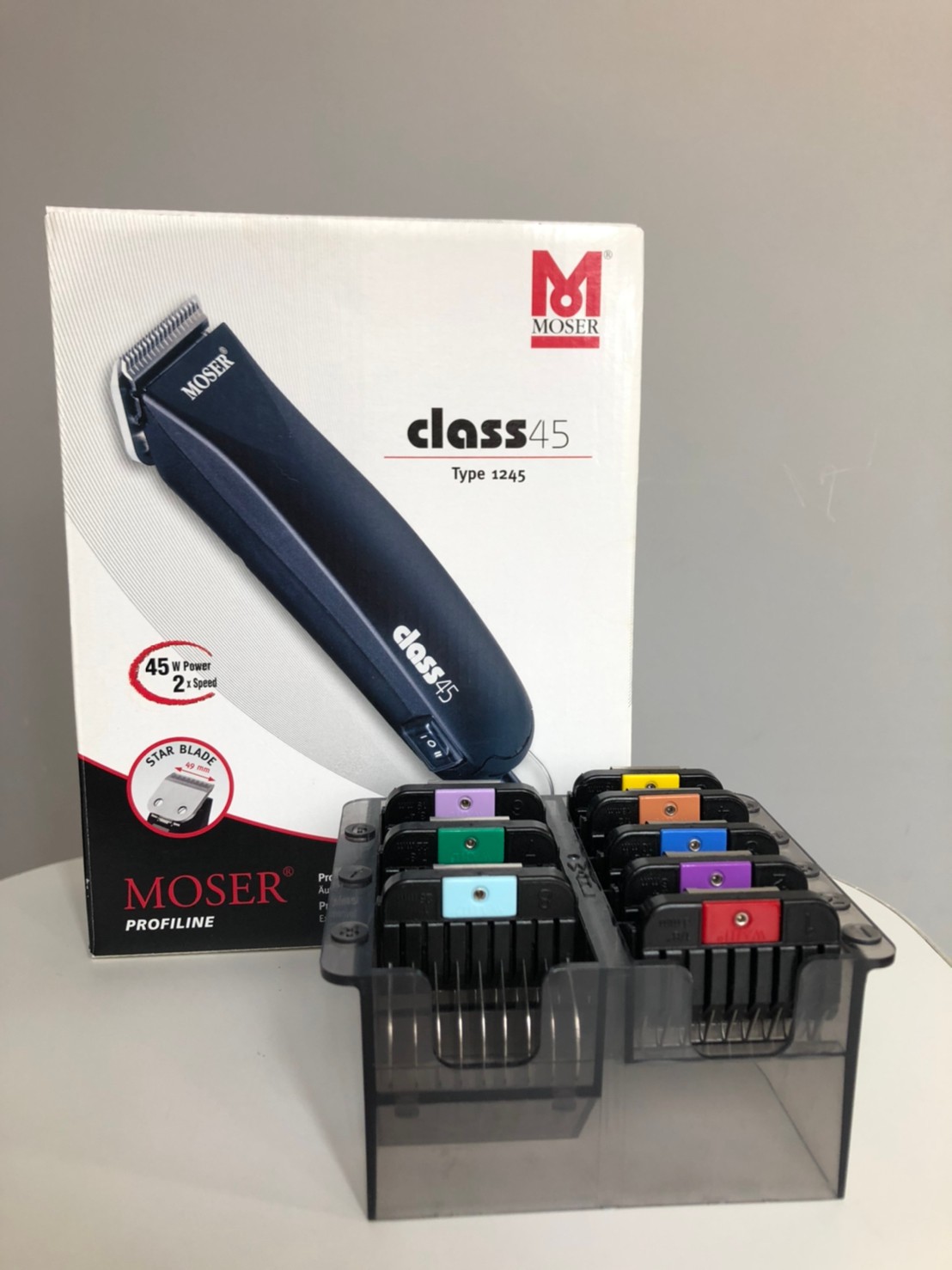 [再生品]WAHL MOSER class45 ペットバリカン 替刃付